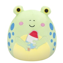 Push Squishmallows Original Limell Frog, 20 Cm, Con Helado - Venta Internacional.