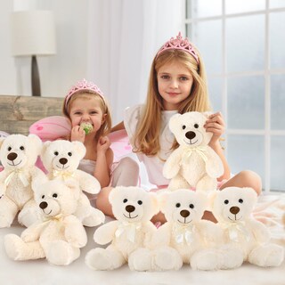 Foto 5 | Foto 5 | Peluche Morismos, Oso De Peluche, Baby Shower, 14 Pulgadas, Paquete De 10 - Venta Internacional.