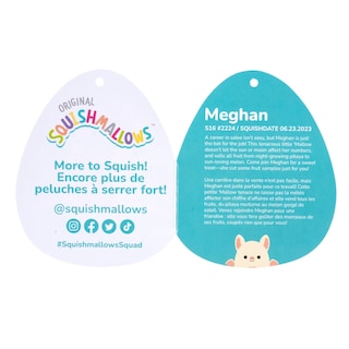 Foto 3 | Foto 3 | Peluche Squishmallows Original Meghan Cream Fruit Bat 40 Cm - Venta Internacional.
