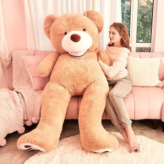 Foto 4 | Foto 4 | Peluche Gigante Ikasa Con Forma De Oso De Peluche, 198 Cm, Color Marrón - Venta Internacional.