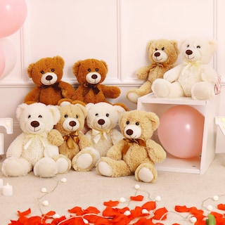 Foto 2 | Foto 2 | Osos de Peluche Morismos 8 Piezas - Venta Internacional