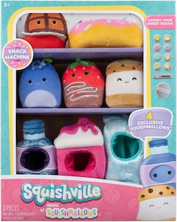 Foto 1 | Foto 1 | Set de Paquete de Accesorios Squishville Squishmallows Snack Machine Kids - Venta Internacional