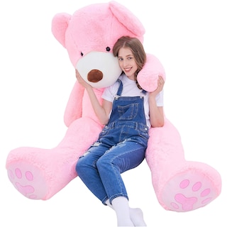 Foto 1 | Foto 1 | Peluche Gigante Ikasa Con Forma De Oso De Peluche, 198 Cm, Color Rosa - Venta Internacional.