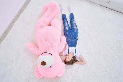 Foto 6 | Foto 6 | Peluche Gigante Ikasa Con Forma De Oso De Peluche, 198 Cm, Color Rosa - Venta Internacional.
