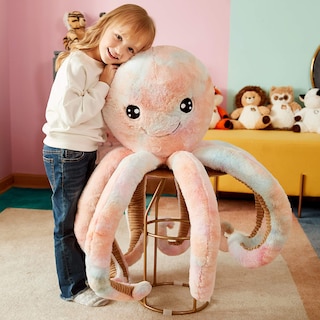 Foto 4 | Foto 4 | Peluche Ikasa Con Forma De Pulpo Gigante, 30 Cm, Para Niños - Venta Internacional.