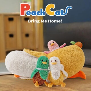Foto 2 | Foto 2 | Peluche Peach Cat Banana Duck Mommy De 50 Cm Con 3 Peluches - Venta Internacional.