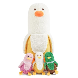 Foto 7 | Foto 7 | Peluche Peach Cat Banana Duck Mommy De 50 Cm Con 3 Peluches - Venta Internacional.