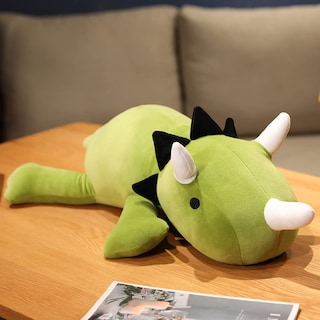 Foto 2 | Foto 2 | Almohada De Peluche Con Peso De Dinosaurio De 35 Cm, Suave, Para Regalo Para Niños - Venta Internacional.
