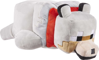 Foto 1 | Foto 1 | Peluche De Lobo De Peluche Mattel Minecraft, 30 Cm, Coleccionable - Venta Internacional.