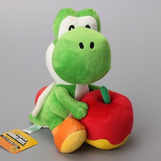Foto 3 | Foto 3 | Peluche Uiuoutoy Yoshi con Manzana de 18 cm - Venta Internacional