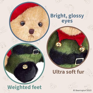Foto 3 | Foto 3 | Oso De Peluche Navideño De Peluche Bearington, 35 Cm - Venta Internacional.
