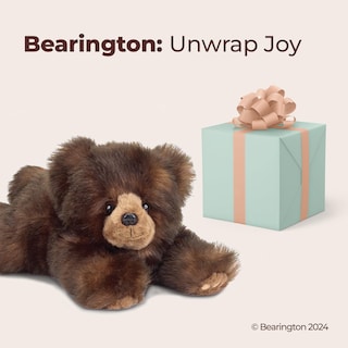 Foto 5 | Foto 5 | Peluche De Peluche Bearington Snuggly Ben Brown Bear 14 Cm - Venta Internacional.