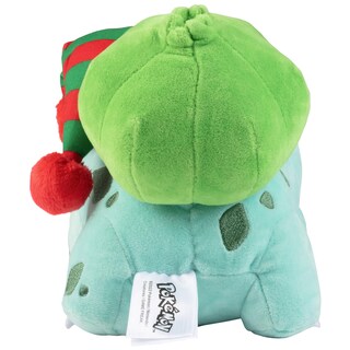 Foto 4 | Foto 4 | Peluche Jazwares Pokémon Bulbasaur Christmas 20 Cm - Venta Internacional.