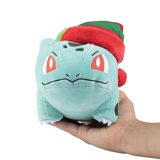 Foto 5 | Foto 5 | Peluche Jazwares Pokémon Bulbasaur Christmas 20 Cm - Venta Internacional.