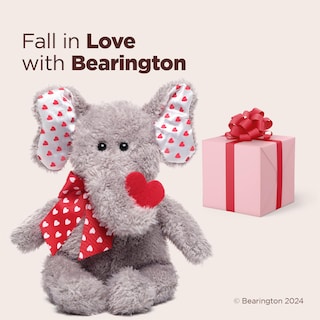 Foto 5 | Foto 5 | Peluche Bearington Hugh Loves You Para San Valentín, 33 Cm - Venta Internacional.