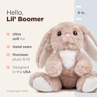 Foto 2 | Foto 2 | Peluche Bearington Lil' Boomer The Bunny 15 Cm De Pascua - Venta Internacional.