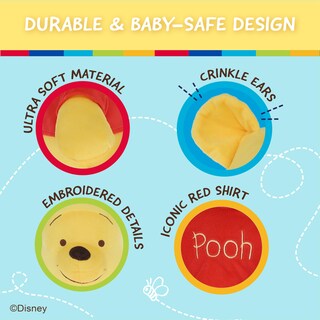 Foto 3 | Foto 3 | Peluche De Peluche Kids Preferred Disney Winnie Pooh - Venta Internacional.