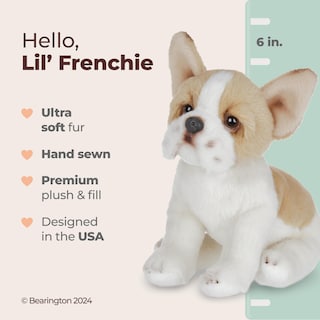 Foto 2 | Foto 2 | Peluche Bearington Collection Lil' Frenchie Frenchie Frenchie Frenchie, 15 Cm - Venta Internacional.
