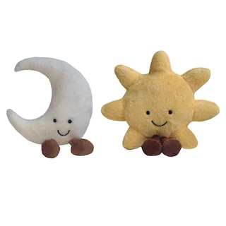 Foto 1 | Foto 1 | Peluche Suave Con Forma De Sol Y Luna De 30,5 Cm Para Niños - Venta Internacional.