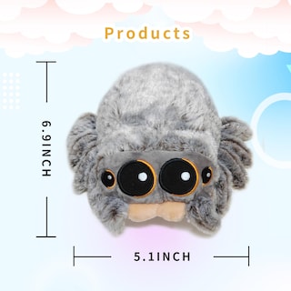 Foto 4 | Foto 4 | Peluche De Peluche Con Forma De Araña, Bonita Araña Con Mosca Para Niños - Venta Internacional.