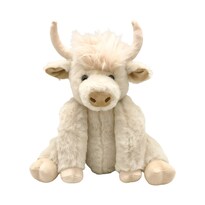 Peluche Con Forma De Vaca De Las Tierras Altas Con Articulaciones Móviles, 25 Cm - Venta Internacional.