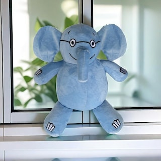 Foto 2 | Foto 2 | Peluche Genérico 2024 Con Elefante Azul Y Cerdo Rosa Para Niños - Venta Internacional.