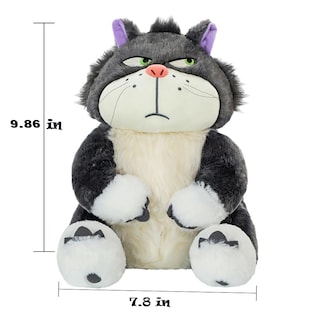Foto 6 | Foto 6 | Peluche Con Bonito Gato Enfadado, Regalo Para Niños, 25 Cm - Venta Internacional.