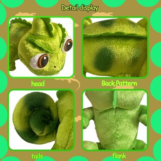 Foto 4 | Foto 4 | Juguete De Peluche Con Diseño De Lagarto Con Imán En El Hombro Para Niños - Venta Internacional.