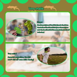 Foto 5 | Foto 5 | Juguete De Peluche Con Diseño De Lagarto Con Imán En El Hombro Para Niños - Venta Internacional.