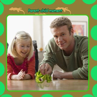 Foto 6 | Foto 6 | Juguete De Peluche Con Diseño De Lagarto Con Imán En El Hombro Para Niños - Venta Internacional.