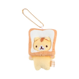 Foto 1 | Foto 1 | Llavero Con Forma De Muñeco De Peluche, Pan, Gato, Tostadas, 8 Cm, Amarillo - Venta Internacional.