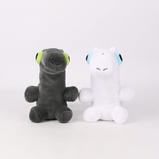 Foto 6 | Foto 6 | Juguete De Peluche Con Forma De Dragón Danzante Genérico 2024, 25 Cm, Sin Dientes, Gris - Venta Internacional.