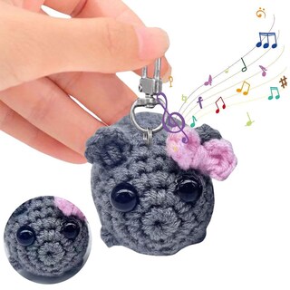 Foto 3 | Foto 3 | Muñeco De Hámster De Peluche Con Música Y Llavero - Venta Internacional.