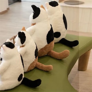 Foto 7 | Foto 7 | Peluche Con Forma De Gato Gordo Con Pelota, 45 Cm, Para Niños Y Adultos - Venta Internacional.