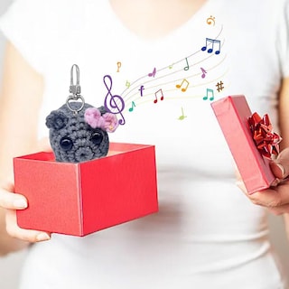 Foto 4 | Foto 4 | Muñeco De Hámster De Peluche Con Música Y Llavero - Venta Internacional.