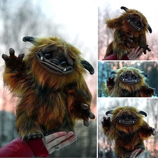 Foto 1 | Foto 1 | Peluche Baby Ludo De Labyrinths 32 Cm Hecho A Mano Para Niños - Venta Internacional.