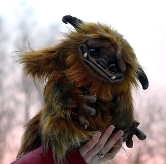 Foto 2 | Foto 2 | Peluche Baby Ludo De Labyrinths 32 Cm Hecho A Mano Para Niños - Venta Internacional.