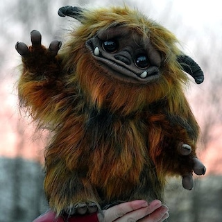 Foto 4 | Foto 4 | Peluche Baby Ludo De Labyrinths 32 Cm Hecho A Mano Para Niños - Venta Internacional.