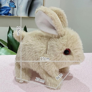 Foto 5 | Foto 5 | Conejito Realista De Toy Bunny Bunby Que Se Mueve Para Niños, Color Rosa - Venta Internacional.