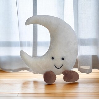 Foto 4 | Foto 4 | Almohada Suave Para Mesita De Noche Y Sofá Para Niños, Diseño De Sol Y Luna, 30,5 Cm - Venta Internacional.