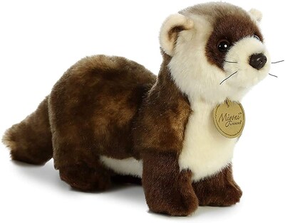 Foto 1 | Foto 1 | Hurón Realista Miyoni De Patas Negras Con Forma De Animal De Peluche Aurora - Venta Internacional.