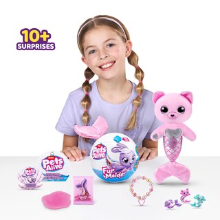 Foto 5 | Foto 5 | Peluche Pets Alive Furmaids Mermaid Zuru Con Luces Y Sonidos - Venta Internacional.