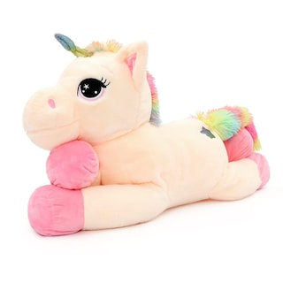 Foto 3 | Foto 3 | Juguete De Peluche Tezituor Big Unicorn De 32 Pulgadas Para Niñas Mayores De 3 Años - Venta Internacional.