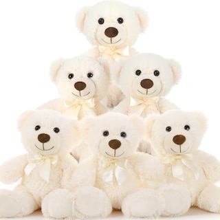 Foto 1 | Foto 1 | Peluche Pequeño De 35 Cm Con Forma De Oso De Peluche Morismos Para Niños, Paquete De 6 - Venta Internacional.