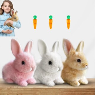 Foto 1 | Foto 1 | Saltos Interactivos Toy Rabbit My Realistic Rabbit - Venta Internacional.