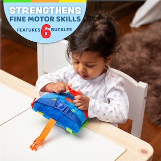 Foto 2 | Foto 2 | Actividad De Aprendizaje, Juguetes Con Hebilla, Boomer Square, Para Niños Pequeños - Venta Internacional.