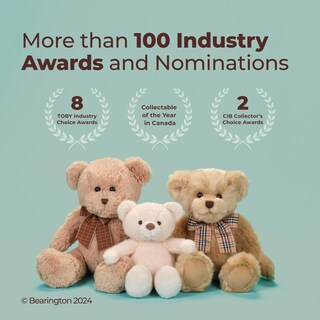 Foto 4 | Foto 4 | Peluche Con Forma De Gallina Blanca De Peluche Bearington Henny, 23 Cm - Venta Internacional.