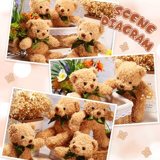 Foto 4 | Foto 4 | Osos De Peluche Skylety Para El Día De San Valentín, 10 Piezas, Para Niños - Venta Internacional.