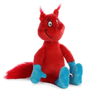 Foto 3 | Foto 3 | Animal De Peluche Aurora Whimsical Dr. Seuss Fox En Calcetines De 30 Cm - Venta Internacional.