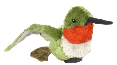 Foto 1 | Foto 1 | Adornos De Peluche Con Forma De Colibrí De Wild Republic, 20 Cm - Venta Internacional.
